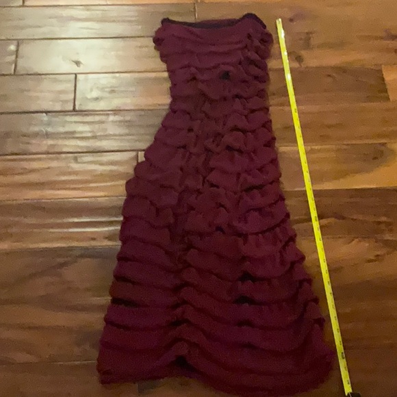 Elm Design Team Magenta stretchy Dress Tight Fit Sexy Sleeveless Sz 0 - Picture 4 of 6